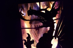 Drache-Nahaufname